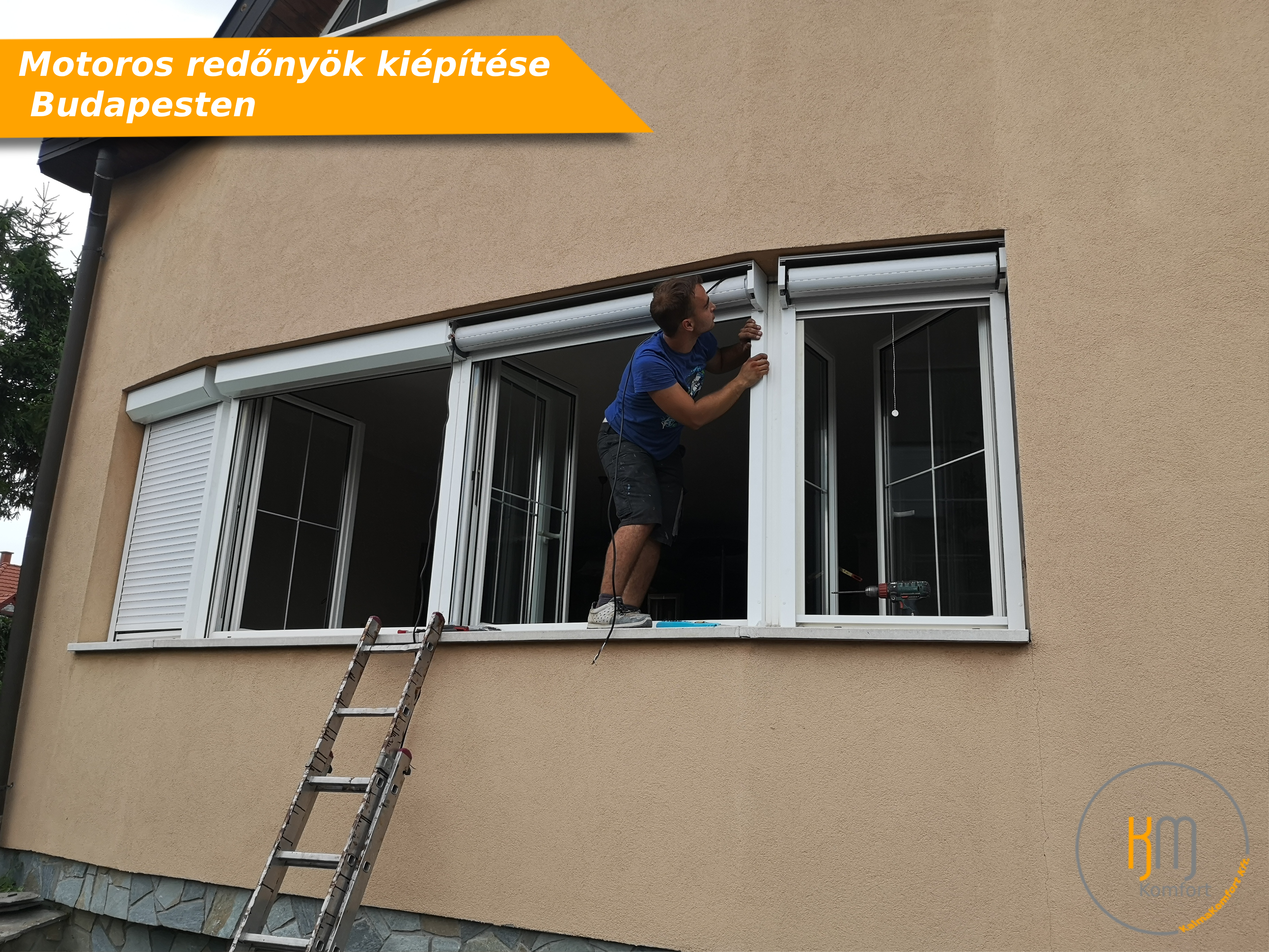 Okos redőny SmartHome motor Budapest