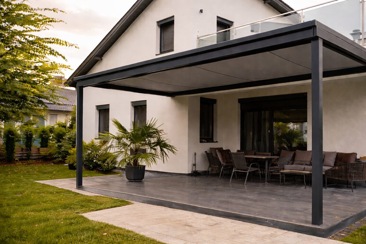 Pergola árnyékoló (telikert) – Érd